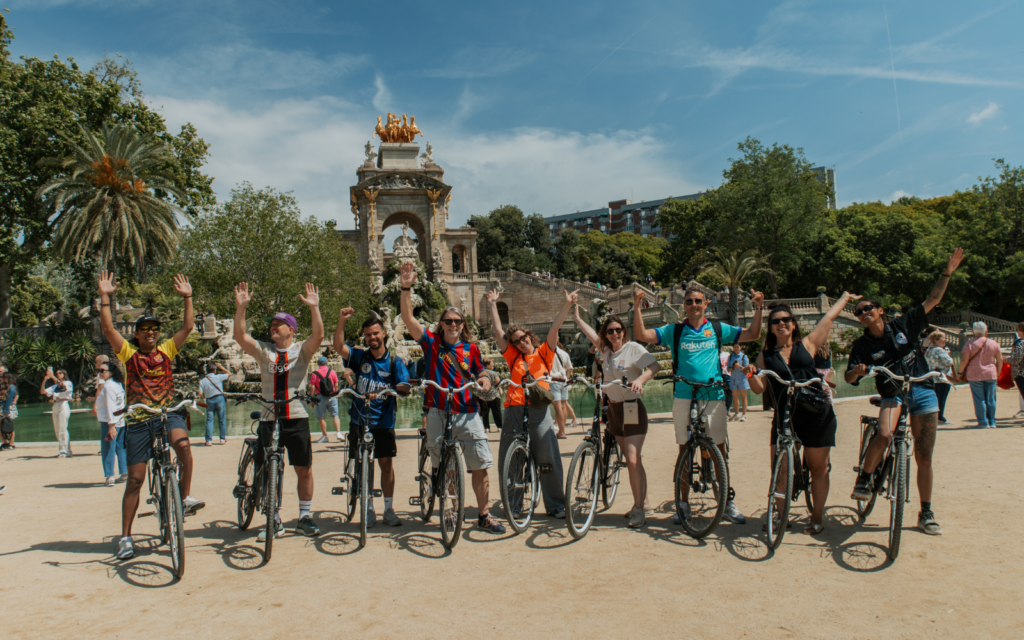 Football Bike Tour Barcelona City Centre