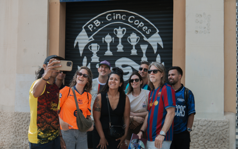 XL Football Bike Tour Barcelona City Centre